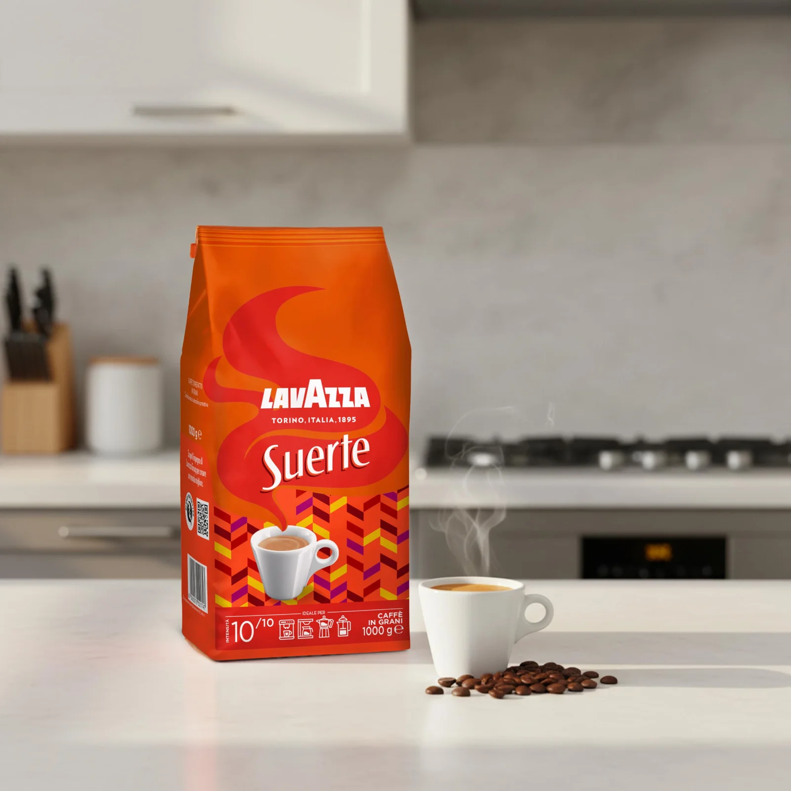 Lavazza Suerte Çekirdek Kahve 1 kg - görsel 4
