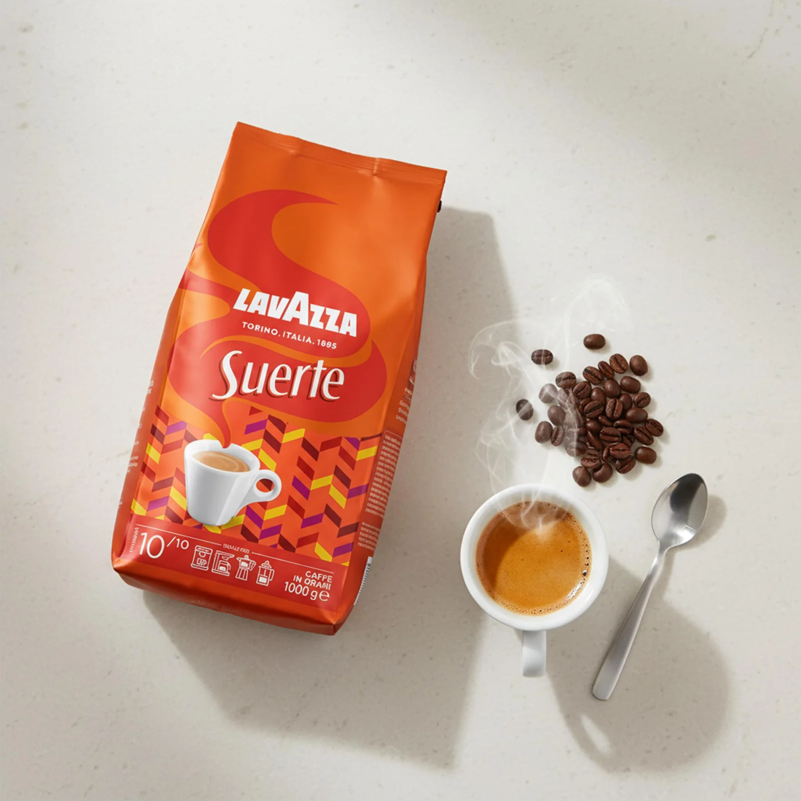 Lavazza Suerte Çekirdek Kahve 1 kg - görsel 6