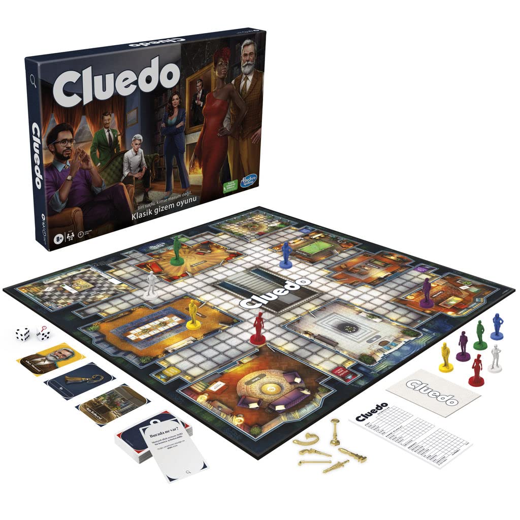 Cluedo Yalanın Peşinde 6 Kişilik Tahta