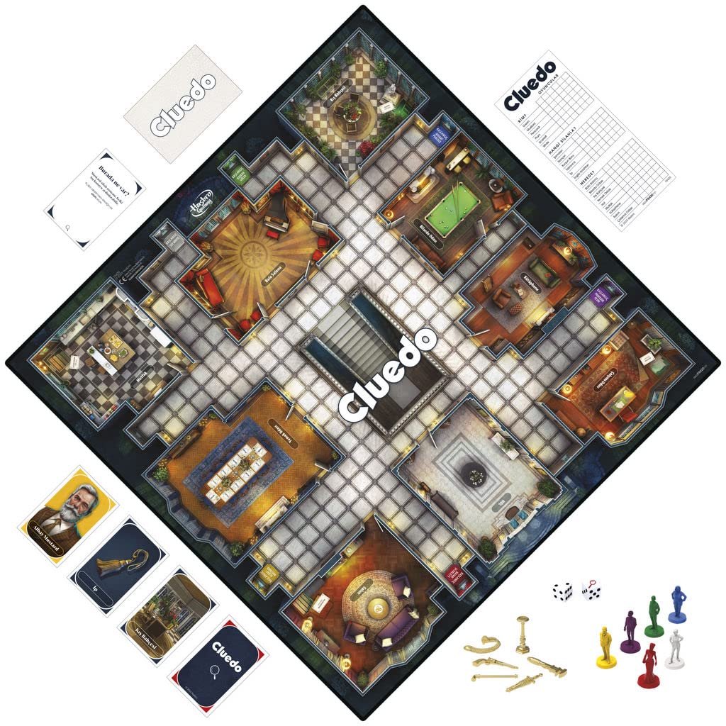 Cluedo Yalanın Peşinde 6 Kişilik Tahta - görsel 3