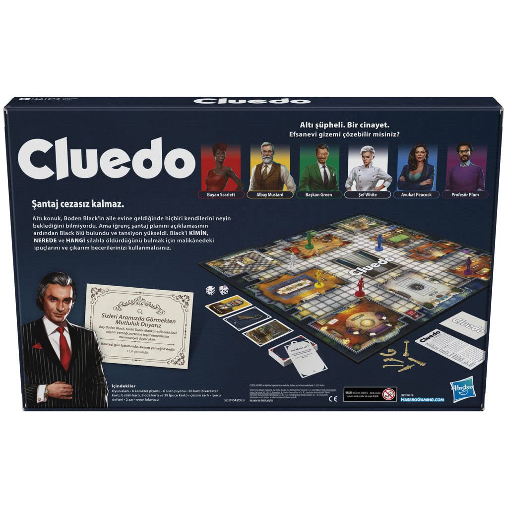 Cluedo Yalanın Peşinde 6 Kişilik Tahta - görsel 6