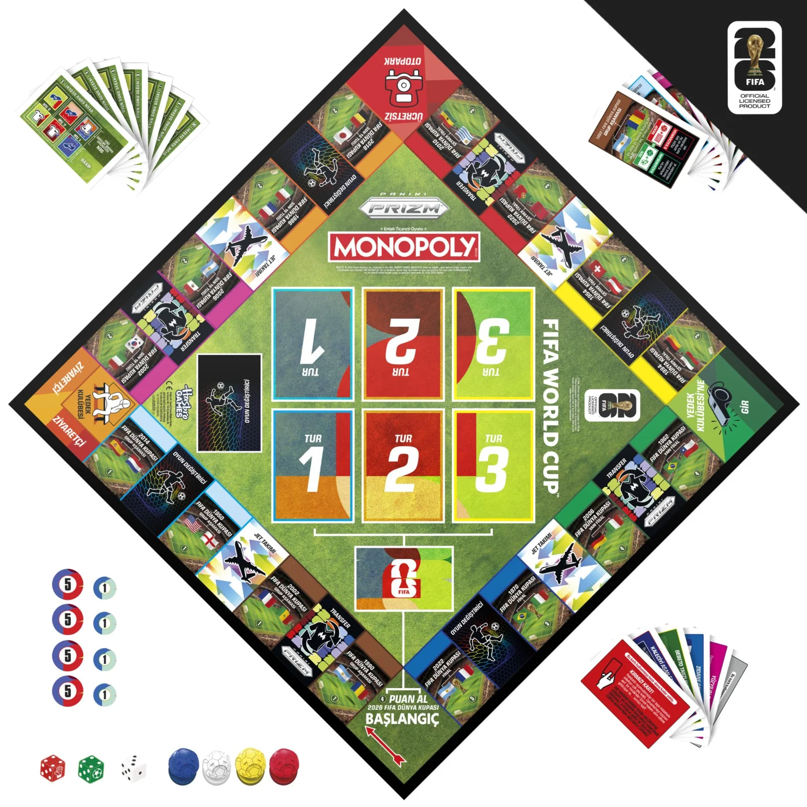 Monopoly Panini Prizm FIFA Dünya Kupası 2026 - görsel 4