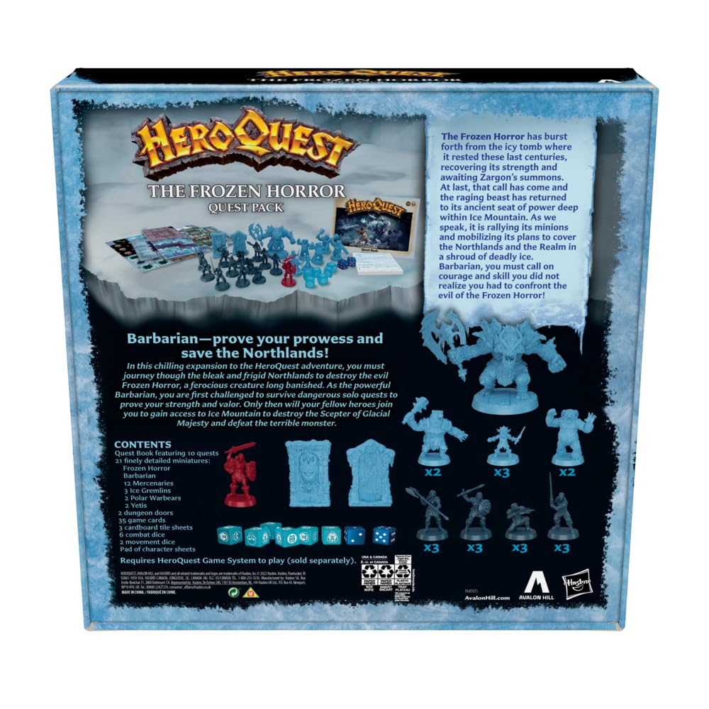 Hasbro Avalon Hill HeroQuest - The Frozen Horror - görsel 6