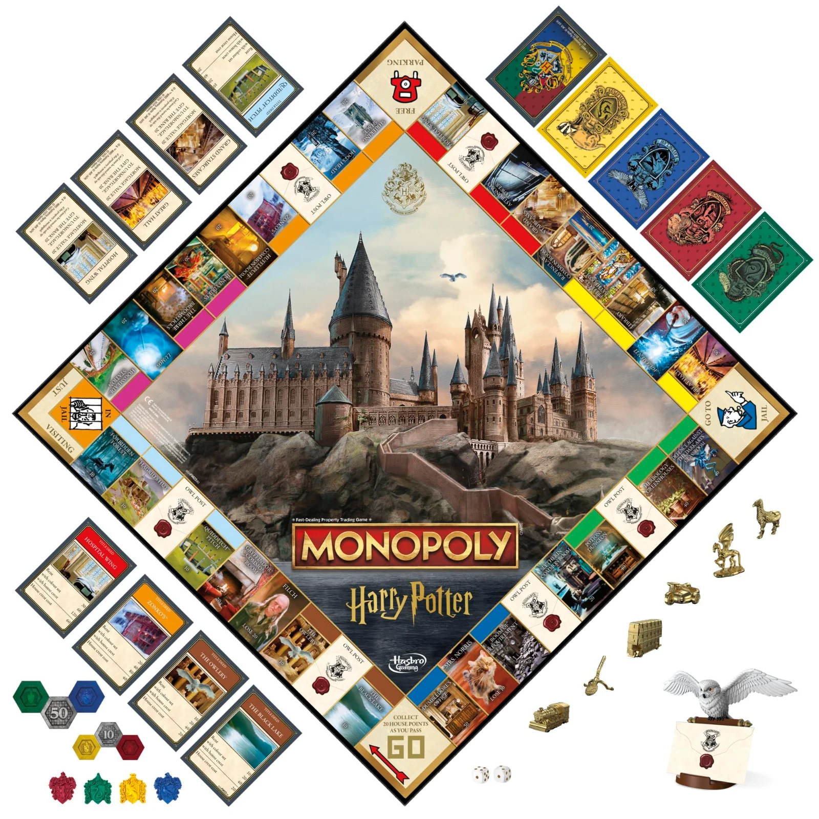 Monopoly Harry Potter Kutu - İngilizce versiyonu - görsel 4