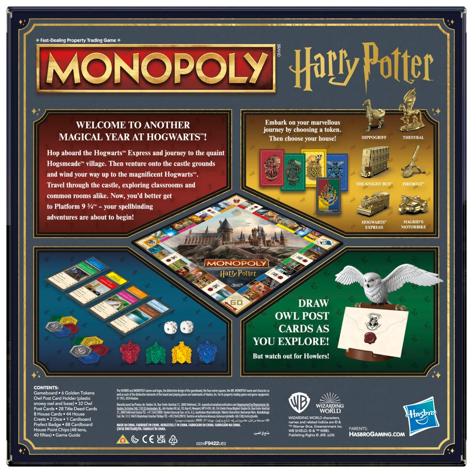 Monopoly Harry Potter Kutu - İngilizce versiyonu - görsel 7