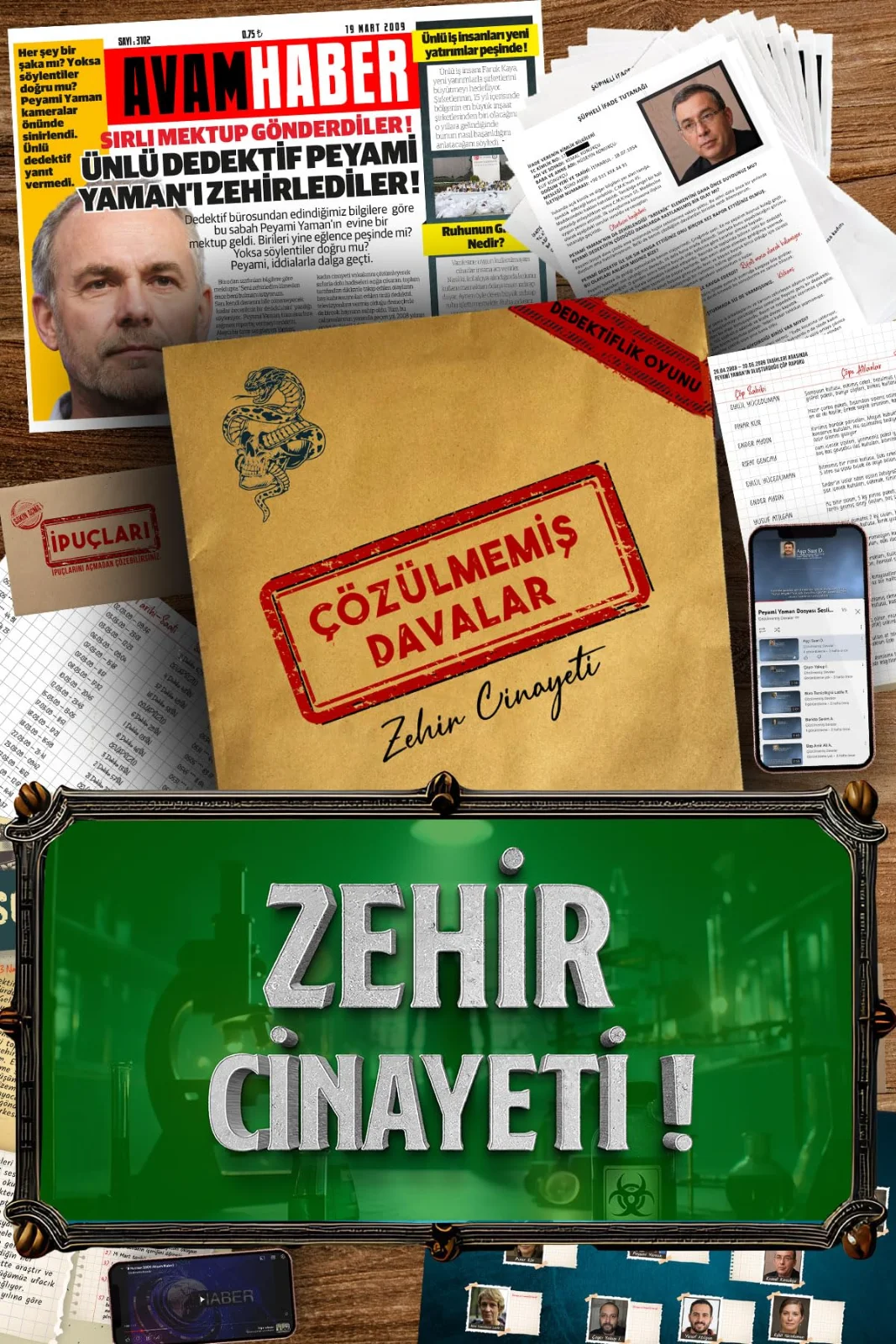 Çözülmemiş Davalar Peyami Yaman Dava-3 Kutu