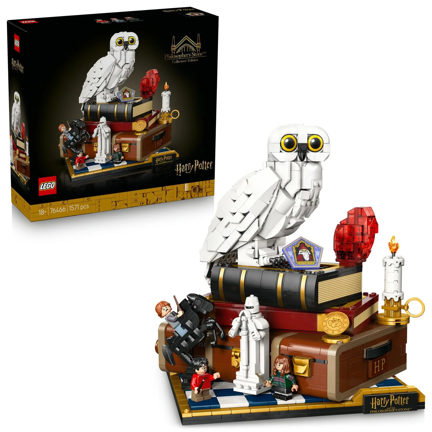LEGO Harry Potter Felsefe Taşı 76466 Hedwig Koleksiyoncu Versiyonu
