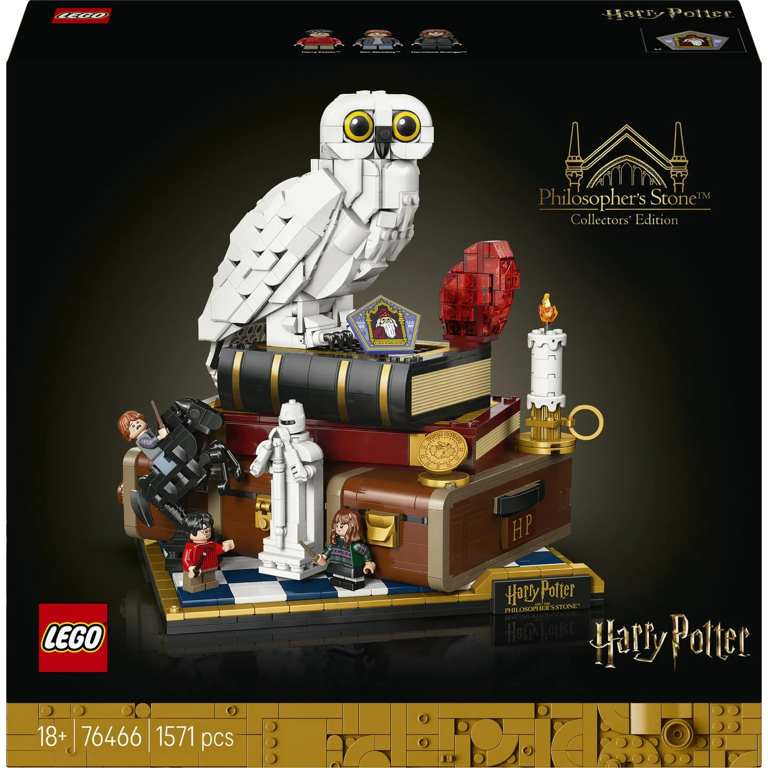 LEGO Harry Potter Felsefe Taşı 76466 Hedwig Koleksiyoncu Versiyonu - görsel 4