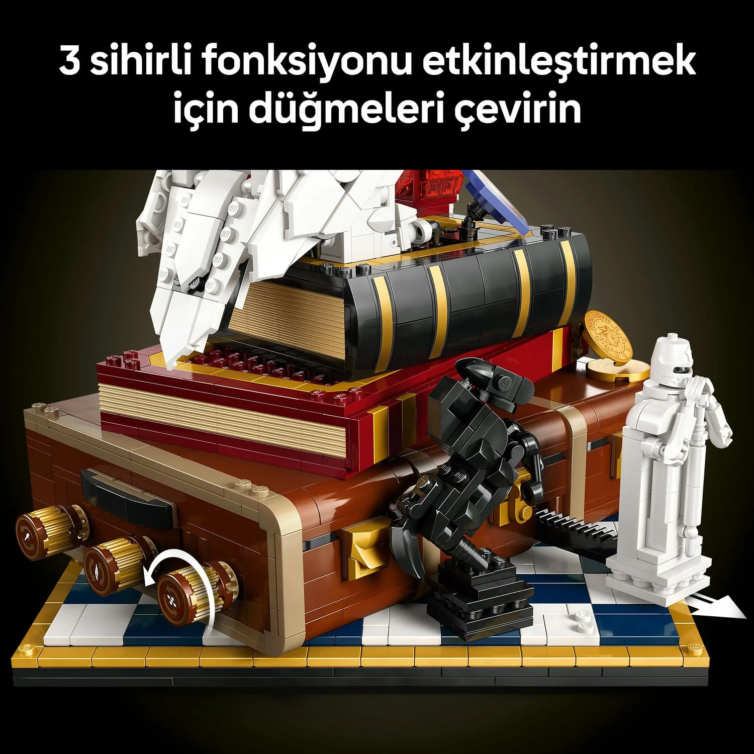 LEGO Harry Potter Felsefe Taşı 76466 Hedwig Koleksiyoncu Versiyonu - görsel 9