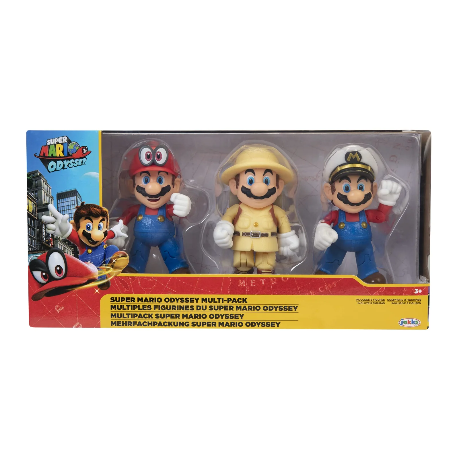 Nintendo Super Mario Odyssey 3'lü Paket Aksiyon Figürleri - görsel 3
