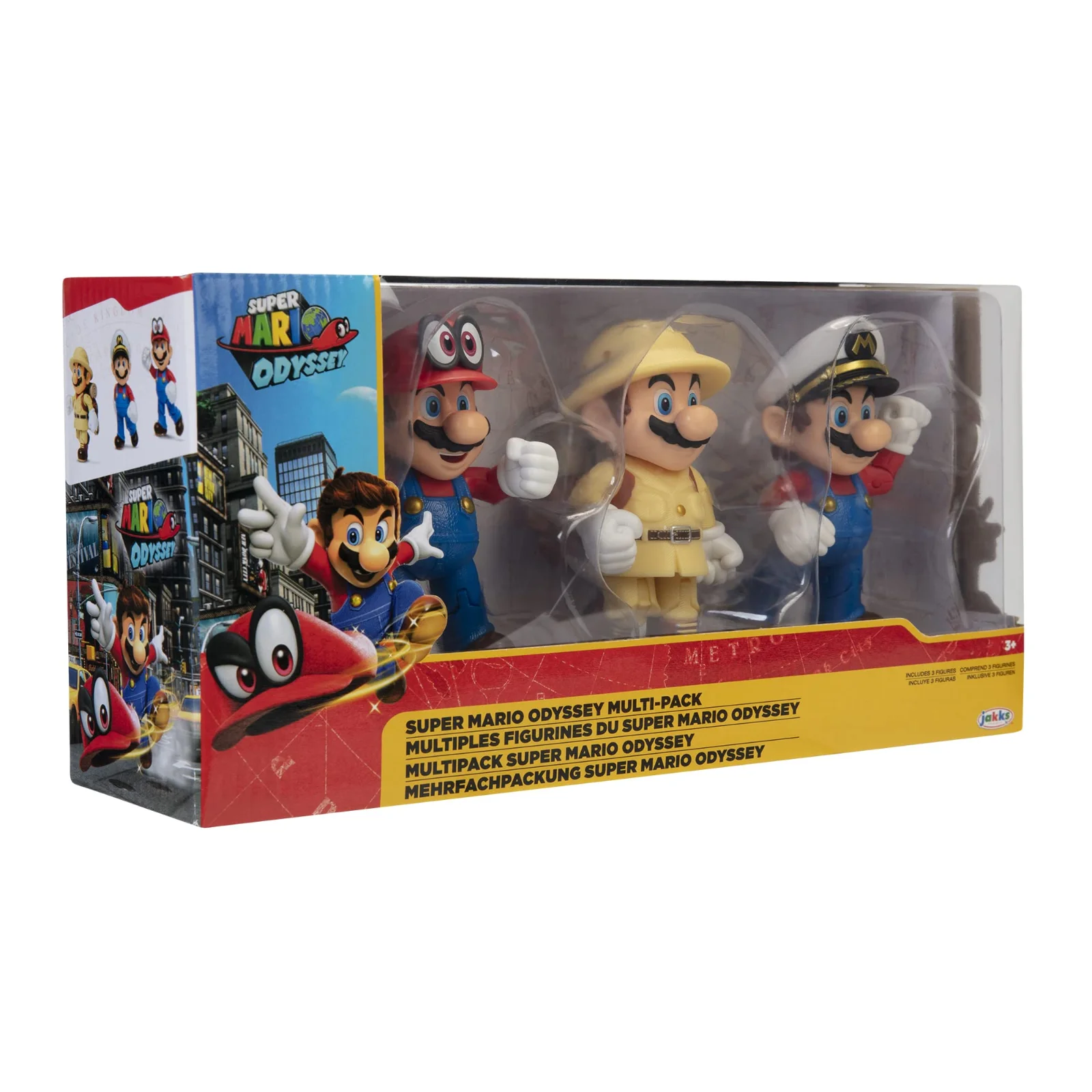 Nintendo Super Mario Odyssey 3'lü Paket Aksiyon Figürleri - görsel 4