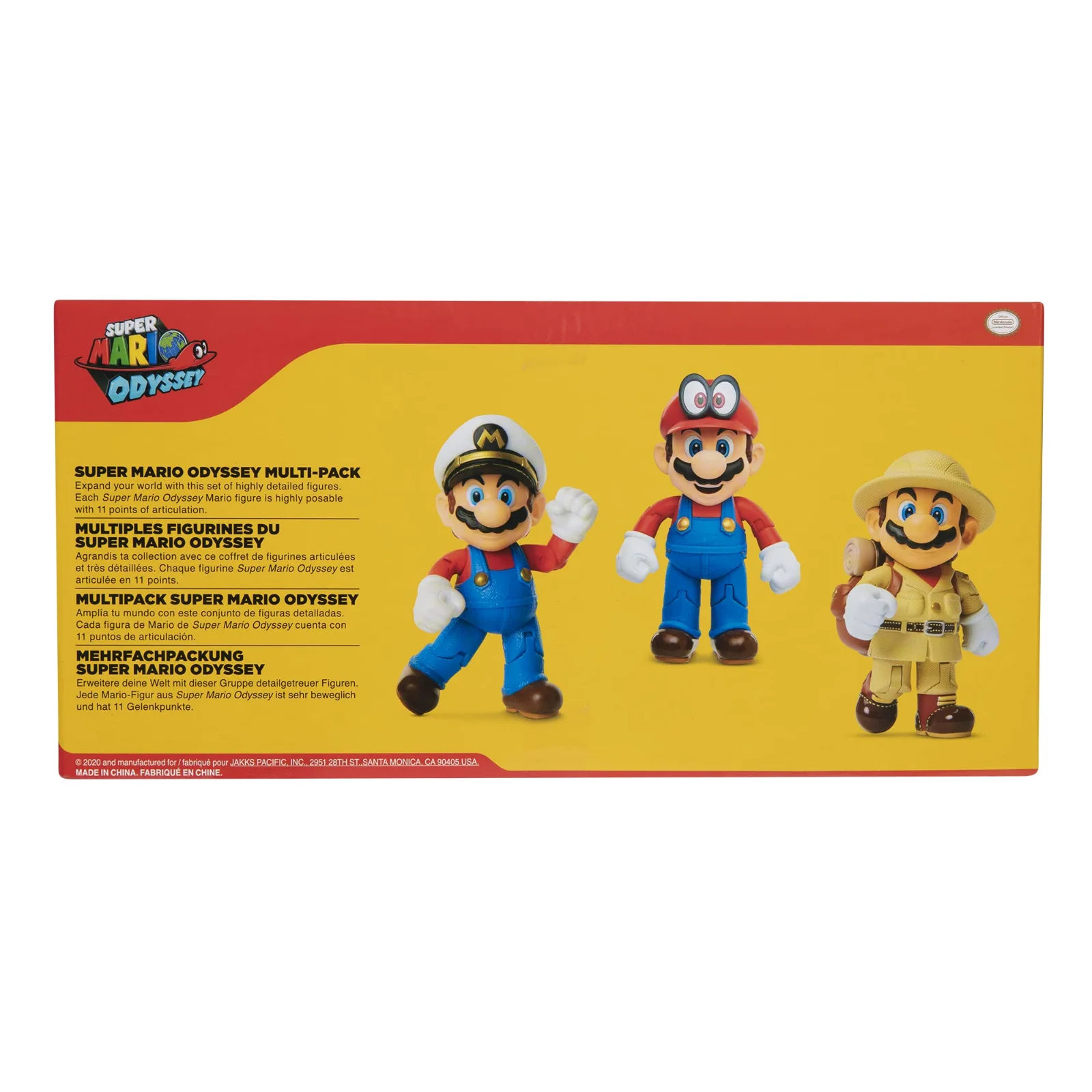 Nintendo Super Mario Odyssey 3'lü Paket Aksiyon Figürleri - görsel 6