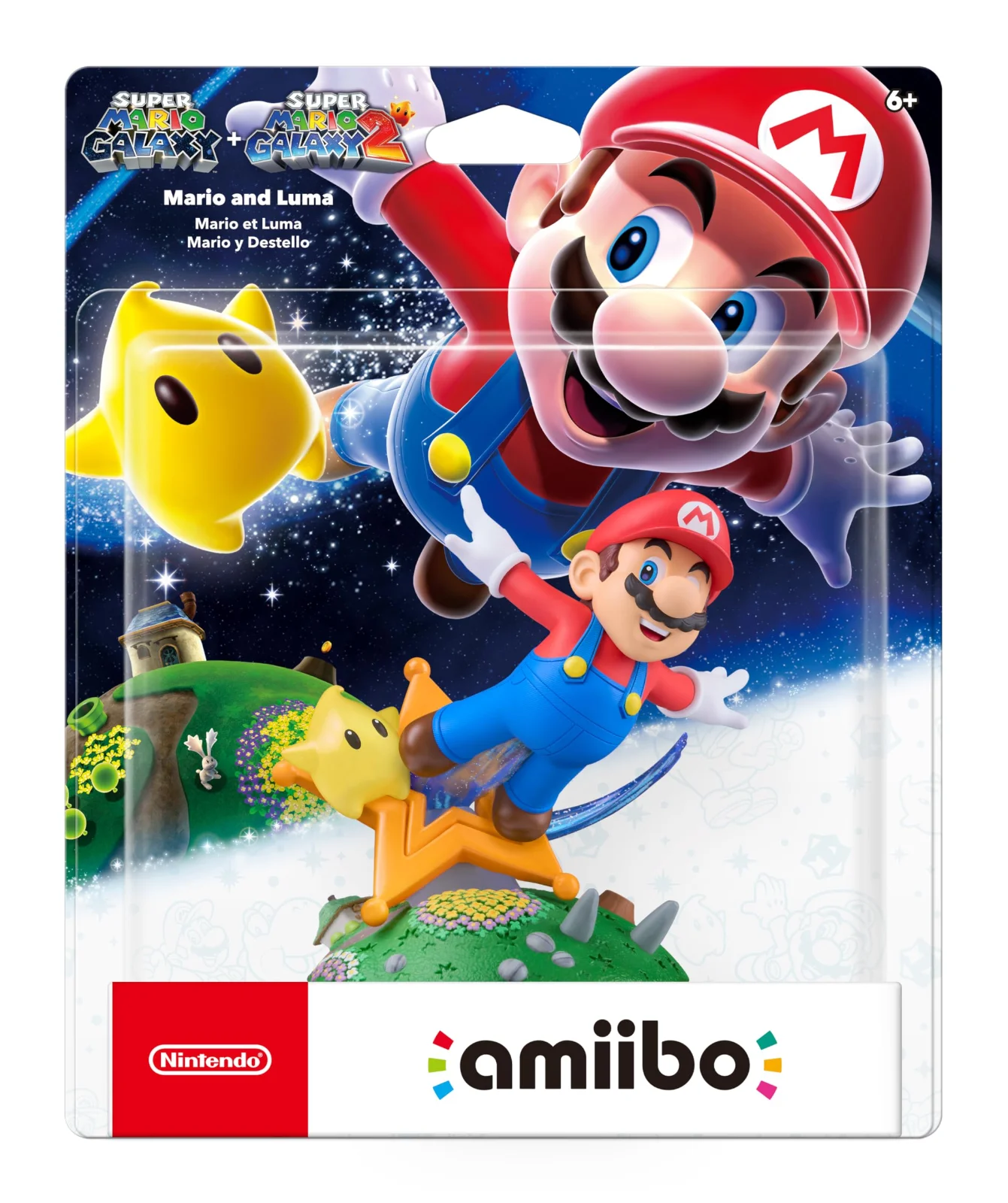 amiibo Mario and Luma - Super Mario Galaxy + Super Mario Galaxy 2 Series