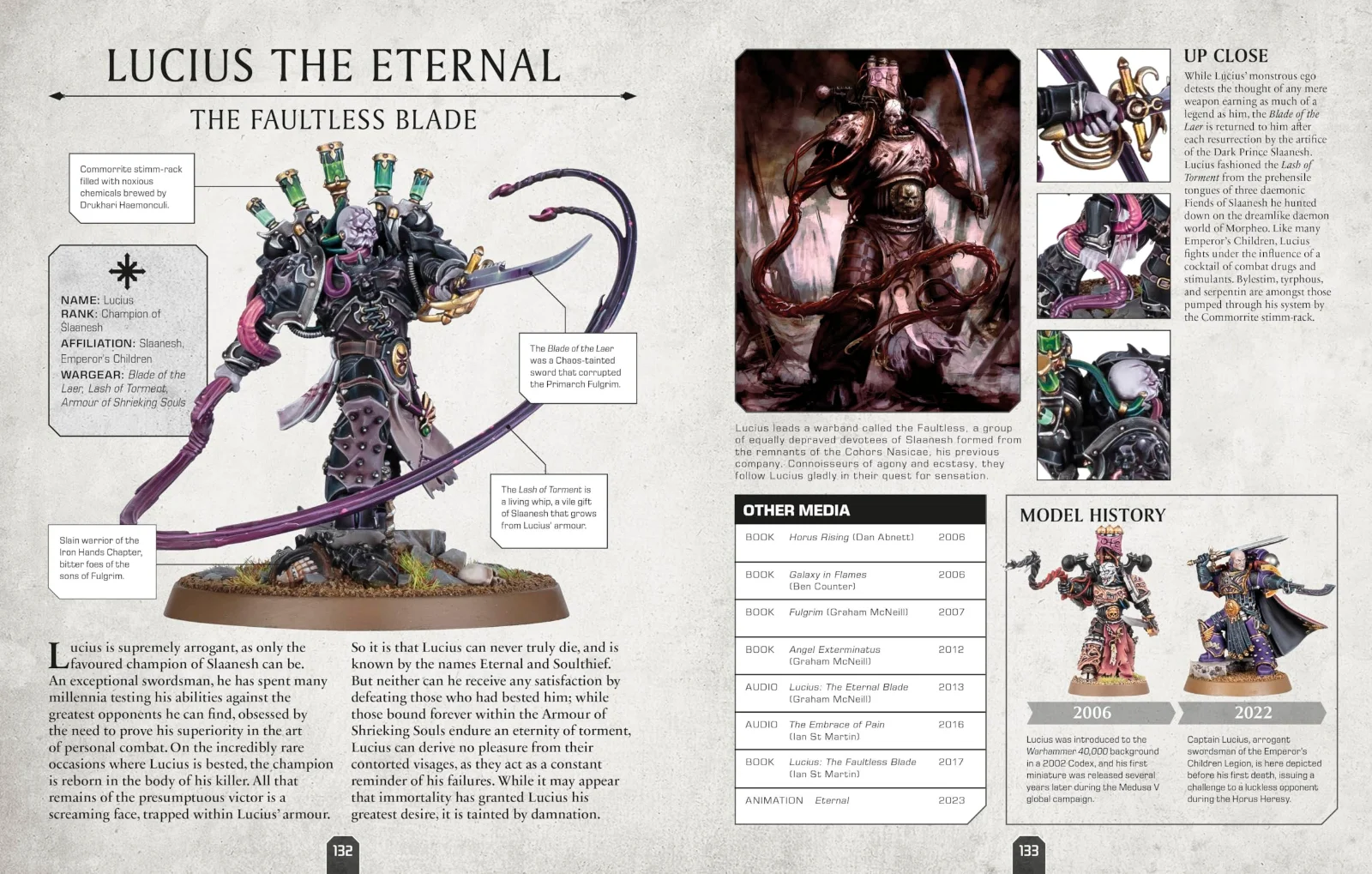 Warhammer 40,000 Character Encyclopedia: Includes Lieutenant Titus Miniature - görsel 6