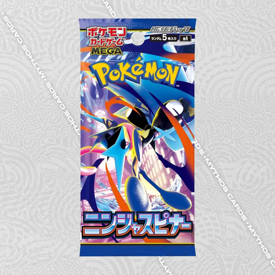 Pokémon TCG: M4 Ninja Spinner Japanese Booster Pack