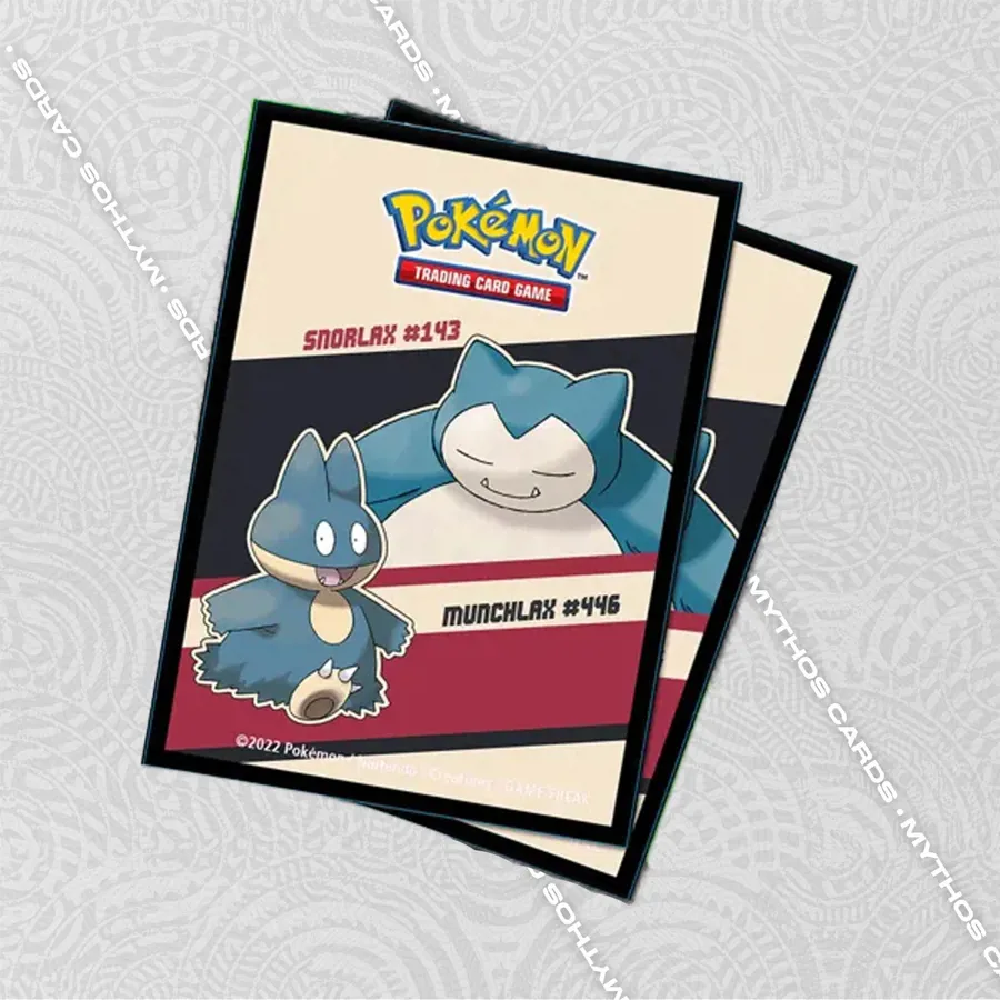 Ultra Pro Snorlax ve Munchlax Deck Protector Sleeve 65'li Paket
