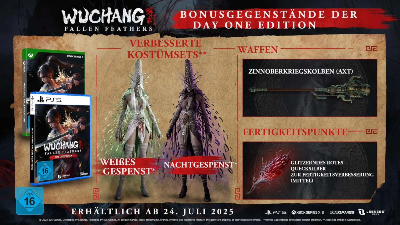 WUCHANG: Fallen Feathers Day One Edition PS5 - görsel 2
