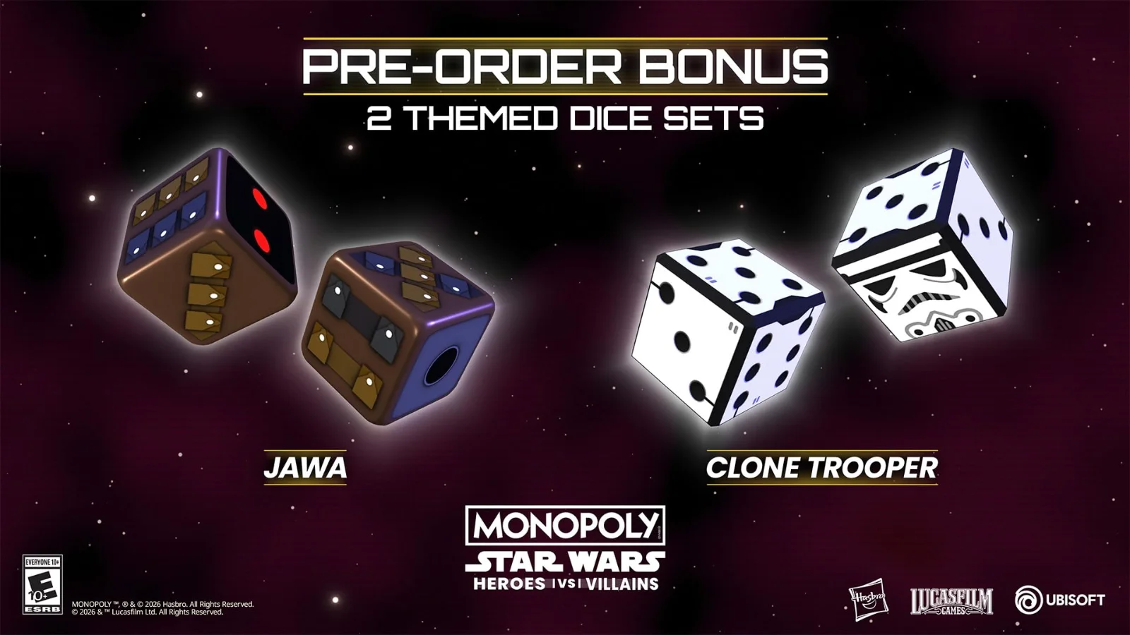 Monopoly Star Wars Heroes vs. Villains Switch 2 - görsel 2