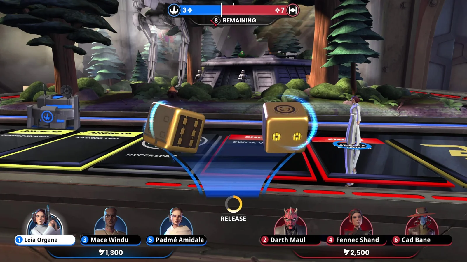 Monopoly Star Wars Heroes vs. Villains Switch 2 - görsel 4