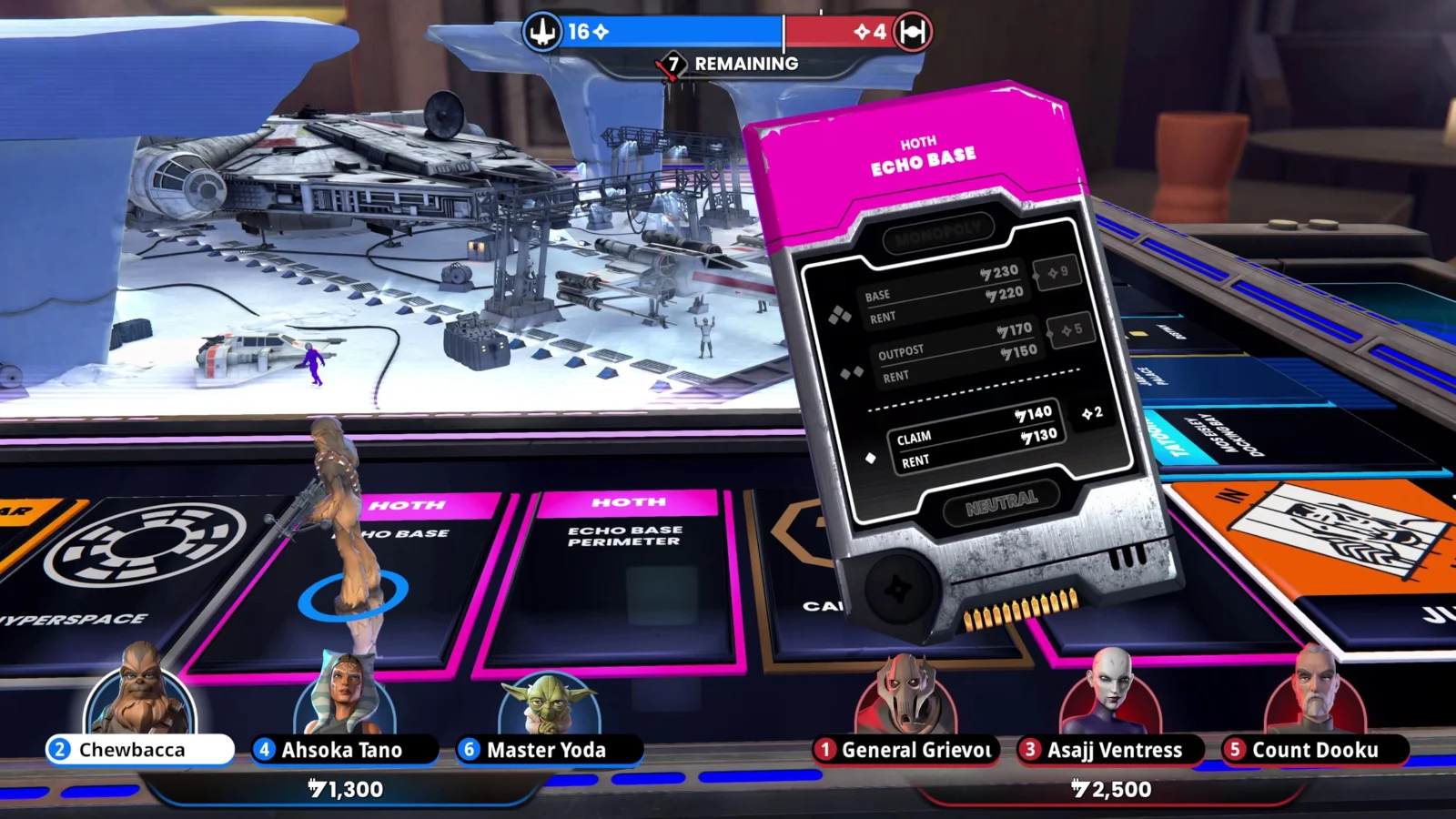 Monopoly Star Wars Heroes vs. Villains Switch 2 - görsel 5