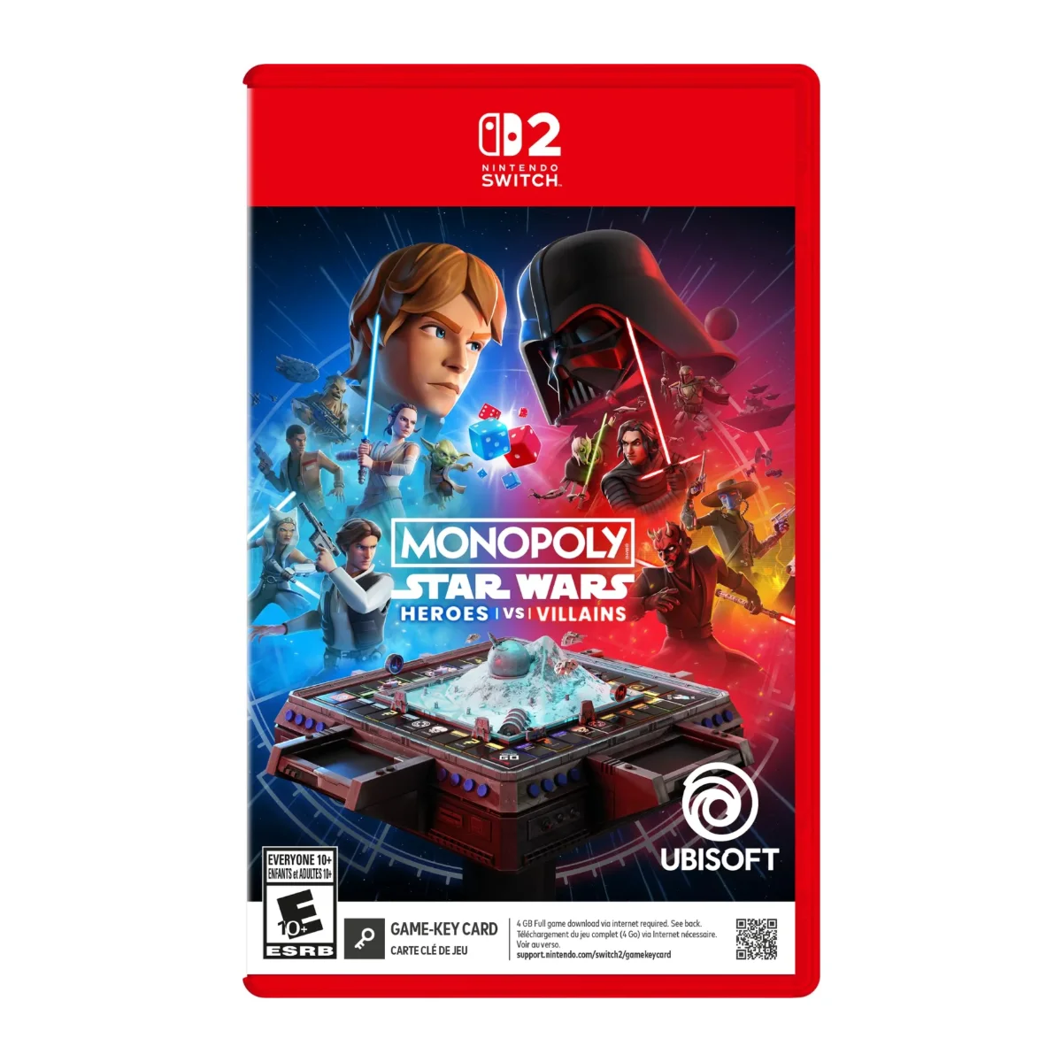 Monopoly Star Wars Heroes vs. Villains Switch 2