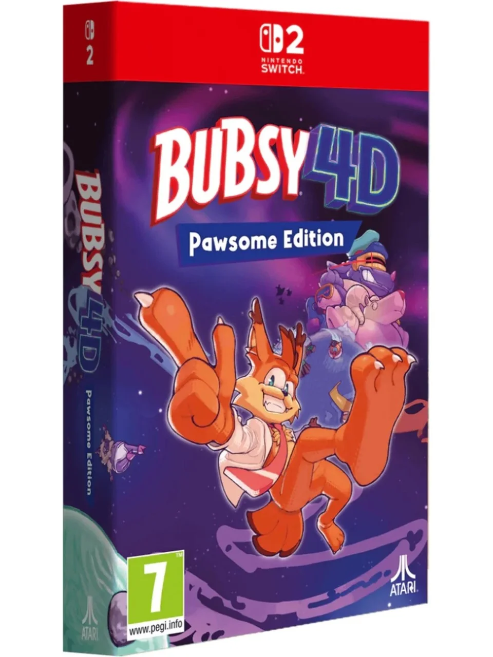 Bubsy 4D Pawsome Edition Switch 2 - görsel 2