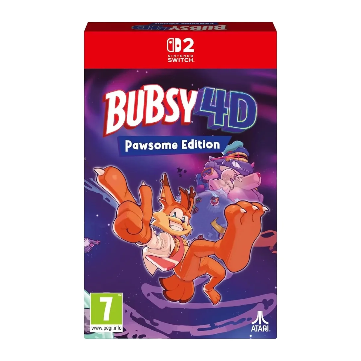 Bubsy 4D Pawsome Edition Switch 2