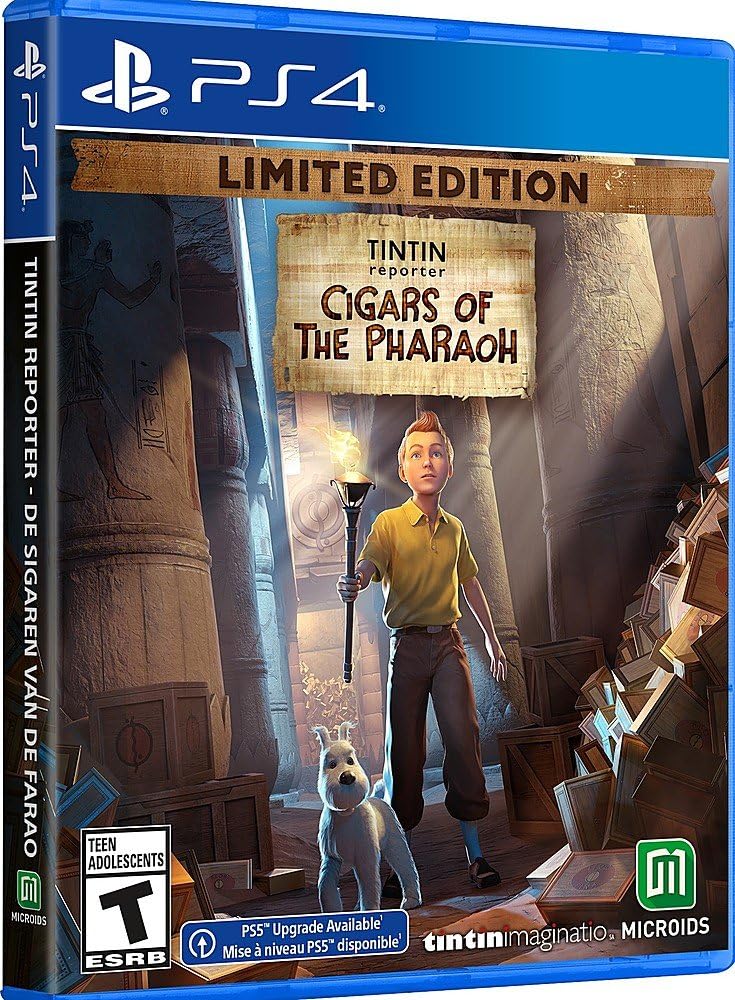 Tintin Reporter - Cigars of the Pharaoh PS4 (Limited Edition)