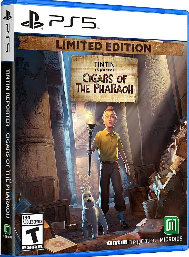 Tintin Reporter - Cigars of the Pharaoh PS4 (Limited Edition) - görsel 9