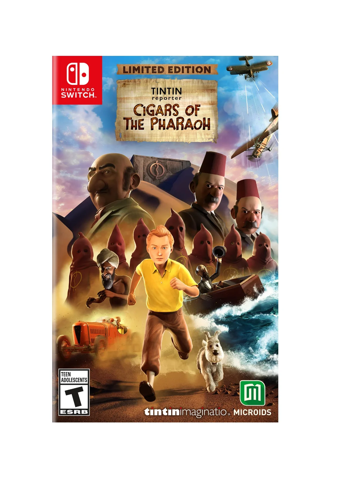 Tintin Reporter - Cigars of the Pharaoh PS4 (Limited Edition) - görsel 10