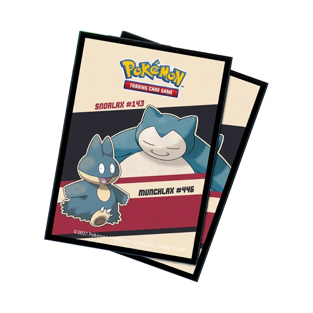 Ultra Pro Snorlax ve Munchlax Deck Protector Sleeve 65'li Paket