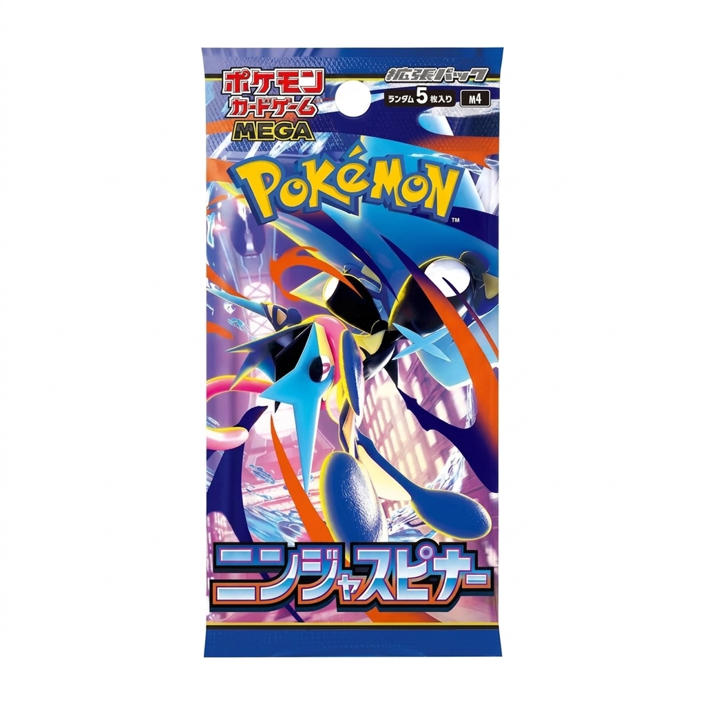 Pokémon TCG: M4 Ninja Spinner Japanese Booster Pack
