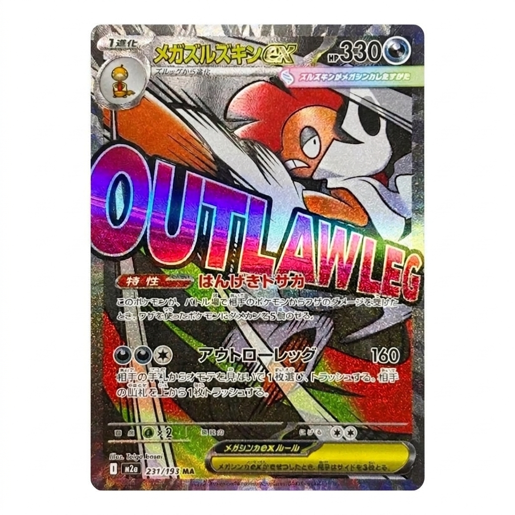 Mega Scrafty ex #231 (Japonca)