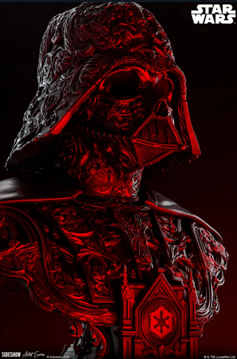 Sideshow Star Wars Darth Vader Fine Art Bust - görsel 4