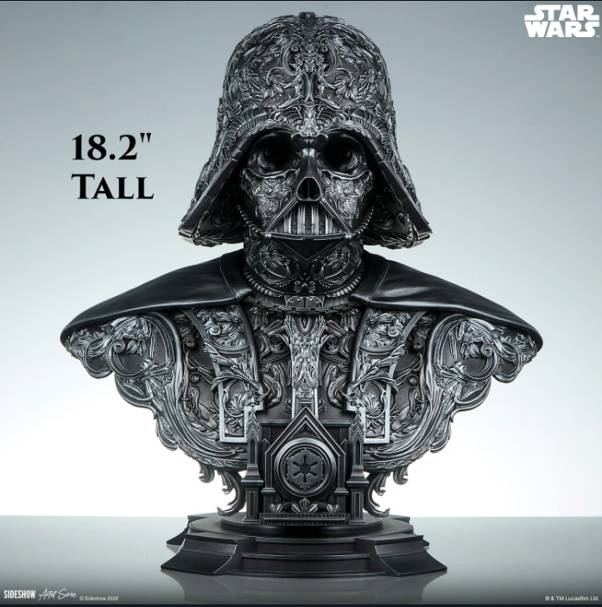 Sideshow Star Wars Darth Vader Fine Art Bust - görsel 6