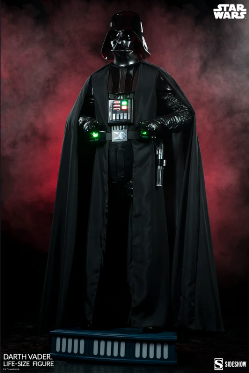 Sideshow Star Wars Darth Vader Life-Size Figür - görsel 3