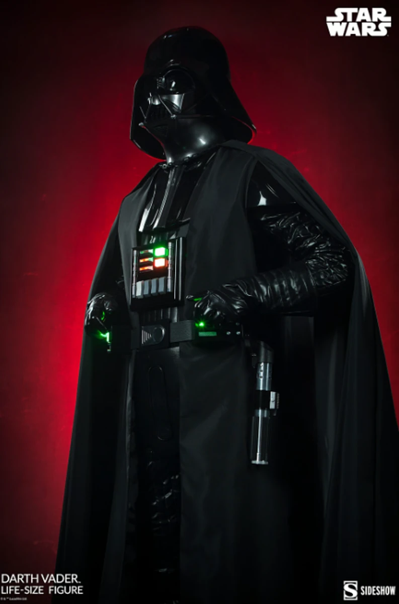 Sideshow Star Wars Darth Vader Life-Size Figür - görsel 4