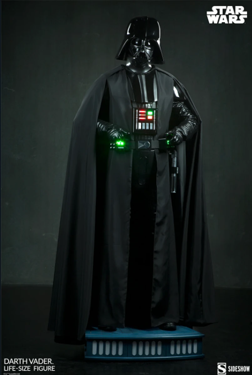 Sideshow Star Wars Darth Vader Life-Size Figür - görsel 5