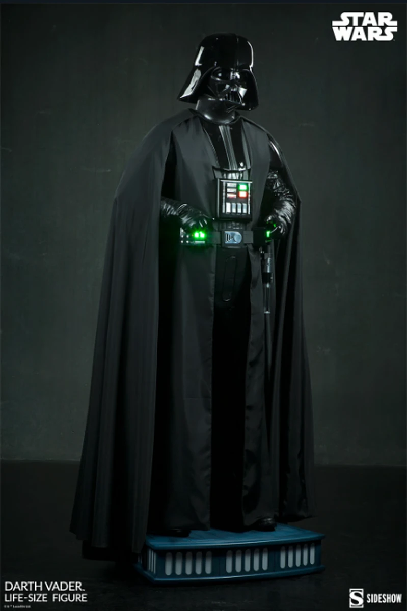 Sideshow Star Wars Darth Vader Life-Size Figür - görsel 6