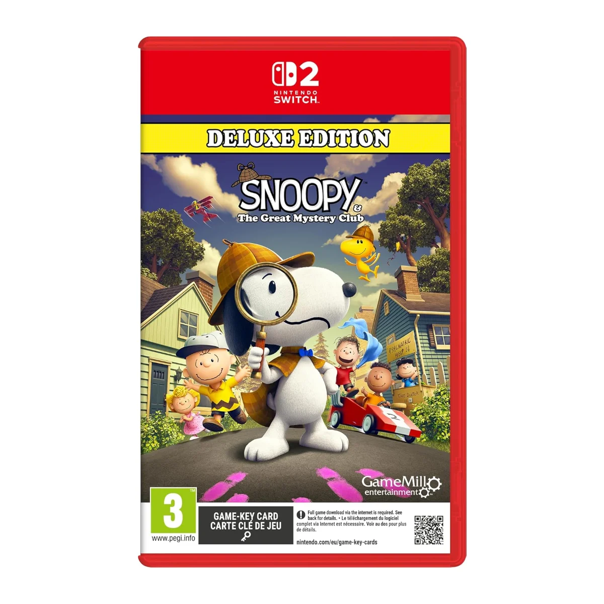 Snoopy and The Great Mystery Club Deluxe Edition Switch 2
