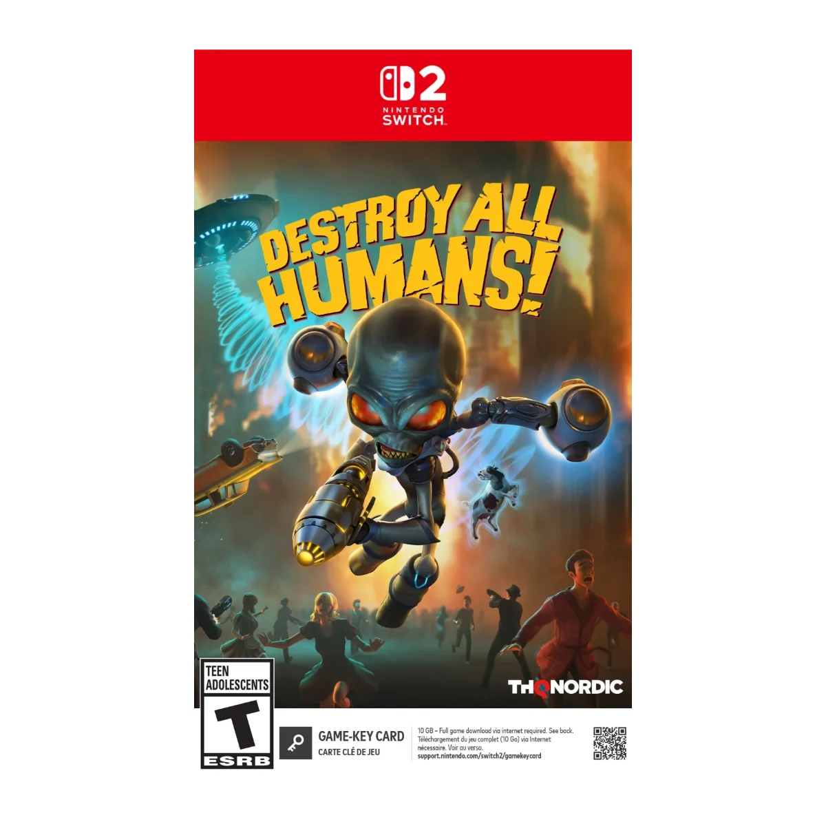 Destroy All Humans! Nintendo Switch 2