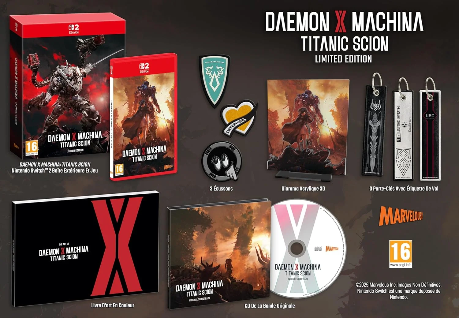 Daemon X Machina Titanic Scion Limited Edition Switch 2 - görsel 2