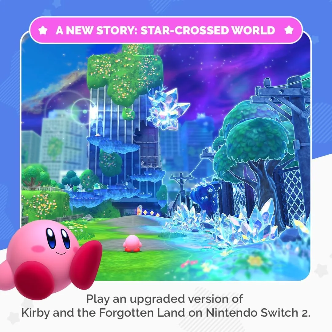 Kirby and the Forgotten Land Starcrossed Edition Nintendo Switch 2 - görsel 3