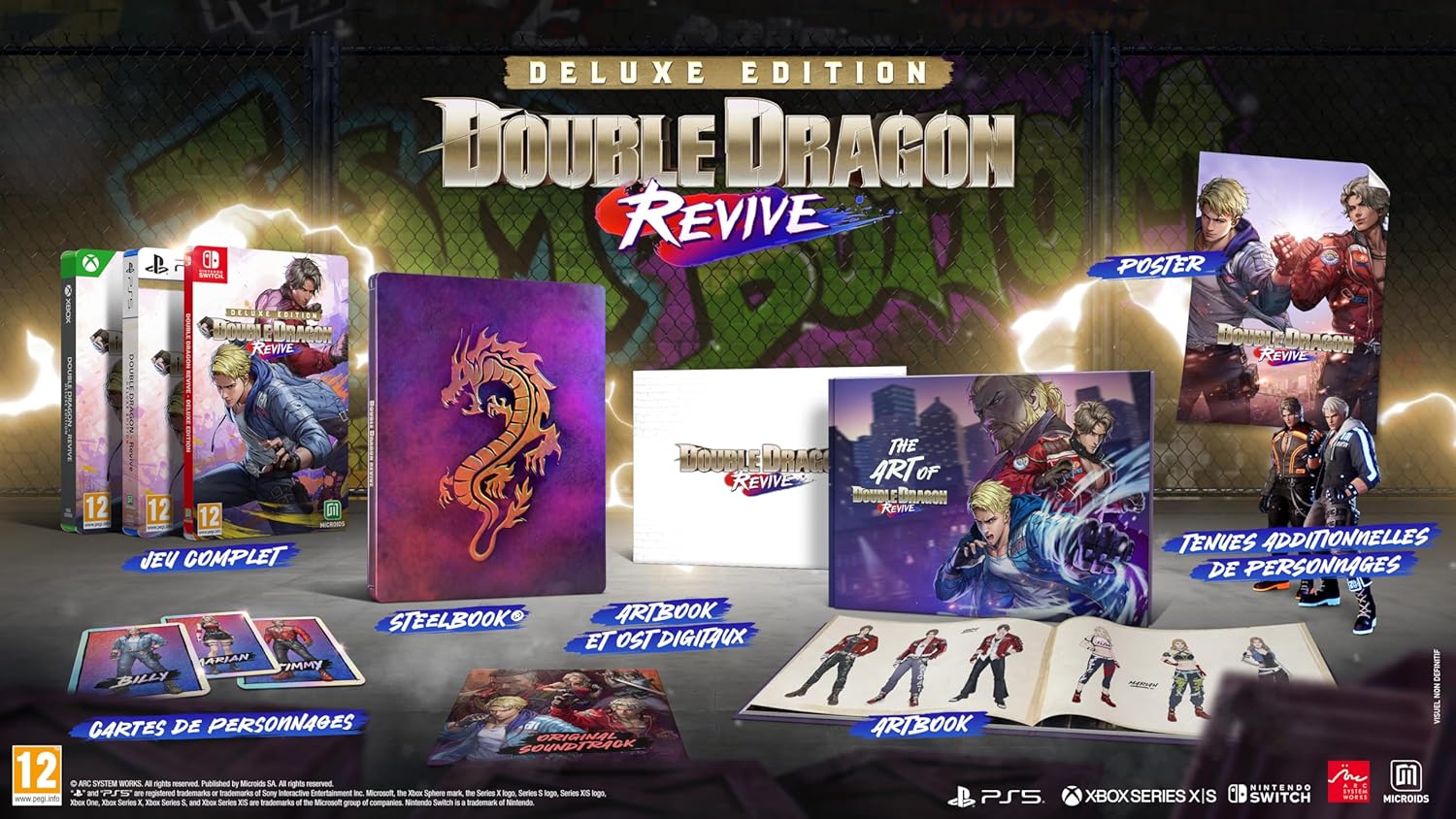 Double Dragon Revive Deluxe Edition Switch - görsel 2
