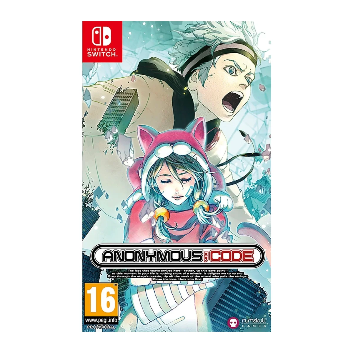 ANONYMOUS;CODE Steelbook Launch Edition Nintendo Switch