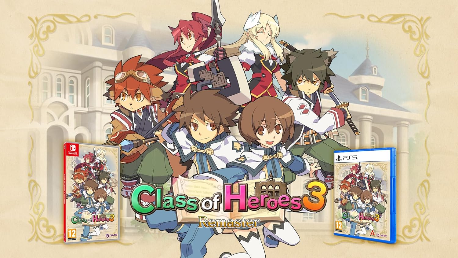 Class of Heroes 3 Remaster Nintendo Switch - görsel 2