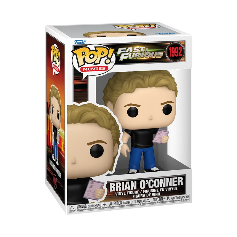 POP! Funko Fast and Furious Brian O'Conner 1992