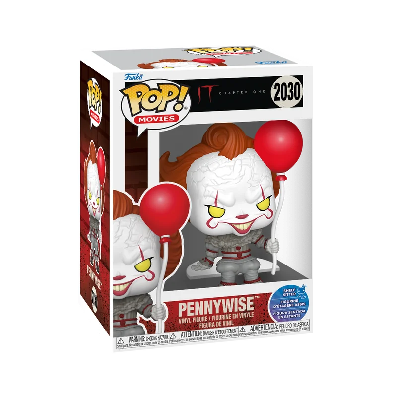 Pop! Funko Pennywise with Balloon (Shelf Sitter) 2030