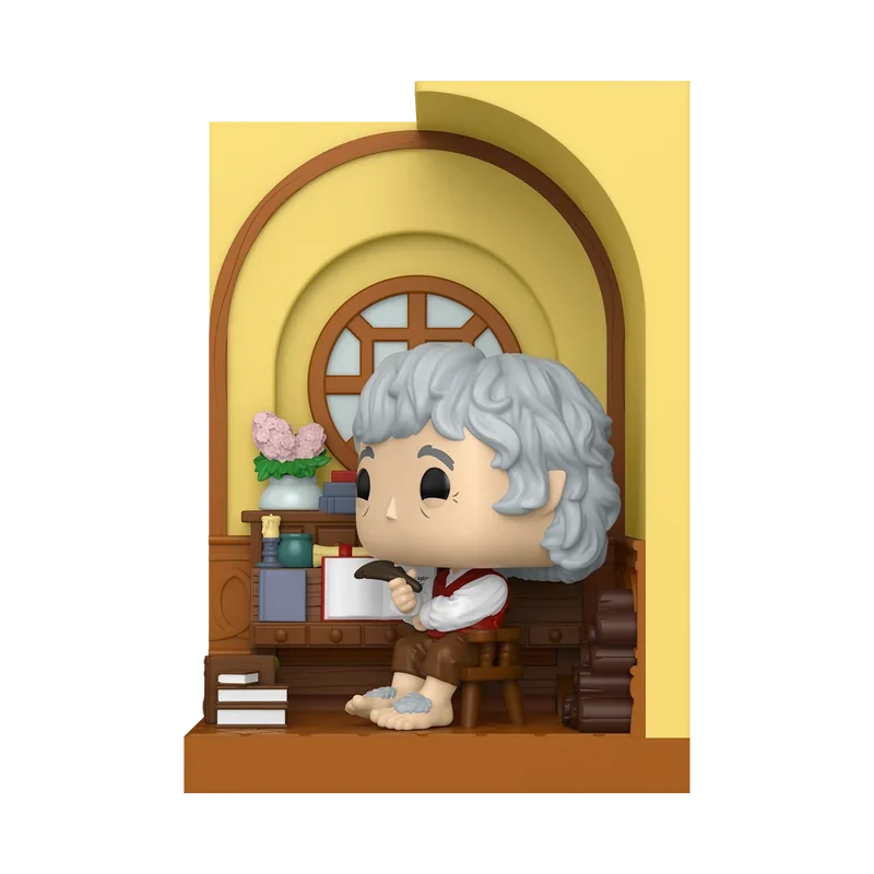 Pop! Funko The Lord of the Rings Nooks Bilbo Baggins in Bag-End - görsel 2