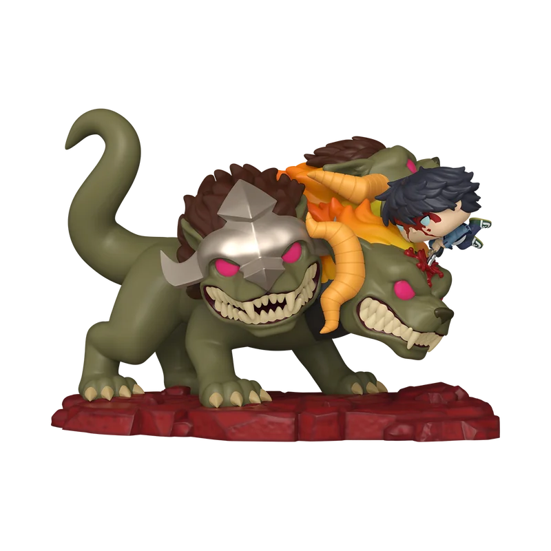 Pop! Funko Solo Leveling Deluxe Sung Jinwoo vs Cerberus 2272 - görsel 2
